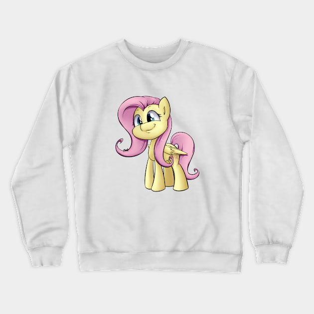 Fluttersmile Crewneck Sweatshirt by MidnightPremiere